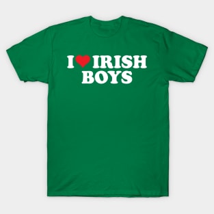 I Love Irish Boys T-Shirt